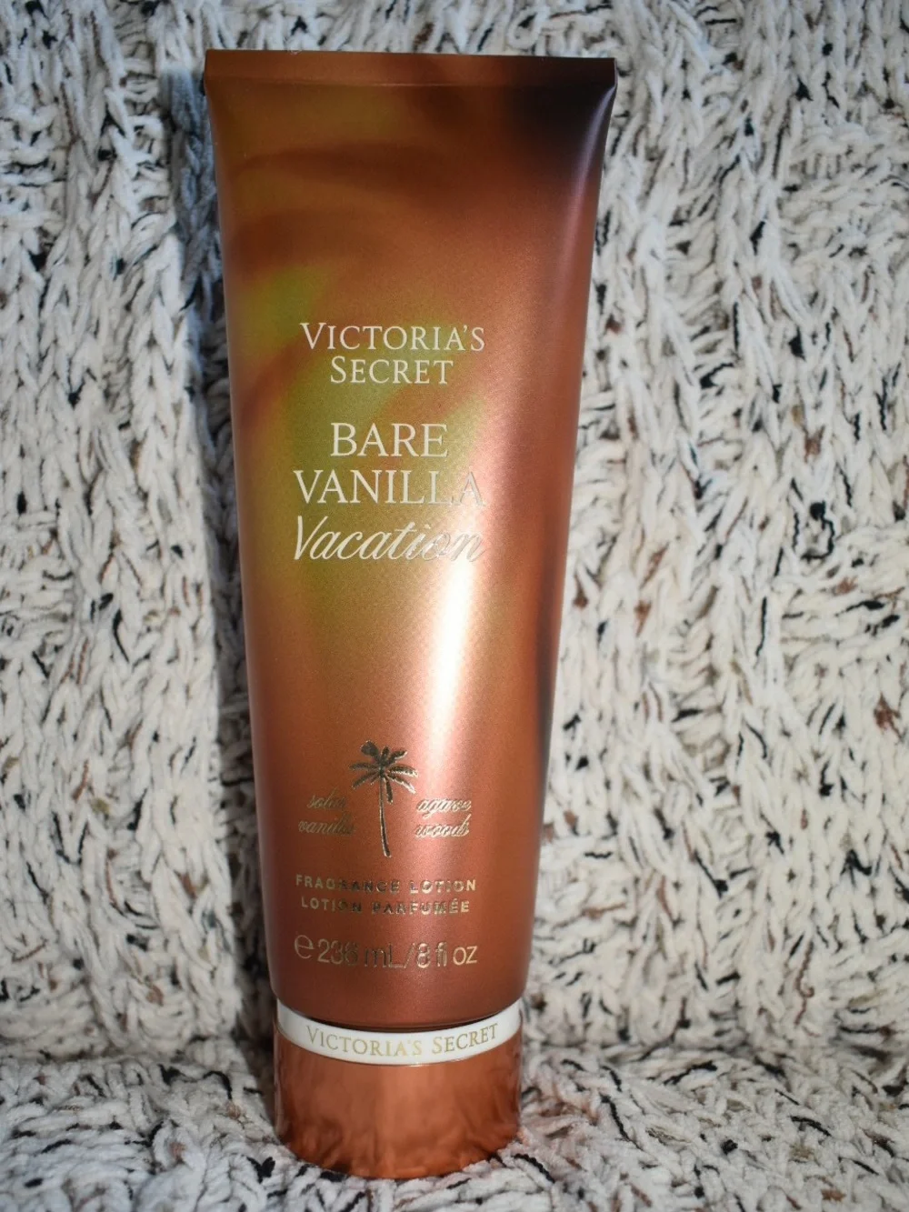 Bare Vanilla Vacation Lotion - Copper Metallic